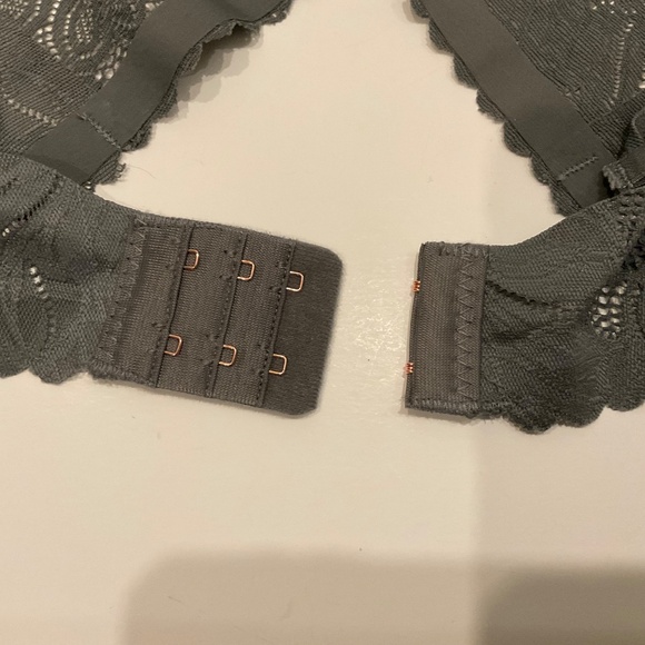 Danskin Intimates 2 Pack Lace Bra Sz M Sage/Green Coquette Romantic Fairy Sexy - Picture 8 of 10